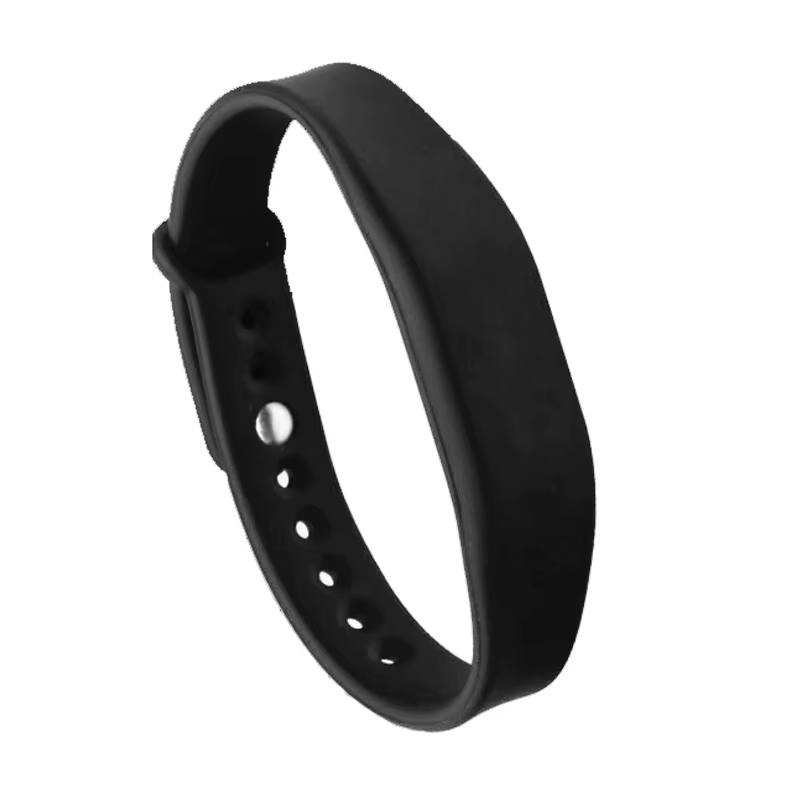 Bracelet RFID en Silicone réglable NFC NTAG215, grande puce mémoire, Bracelet RFID en Silicone