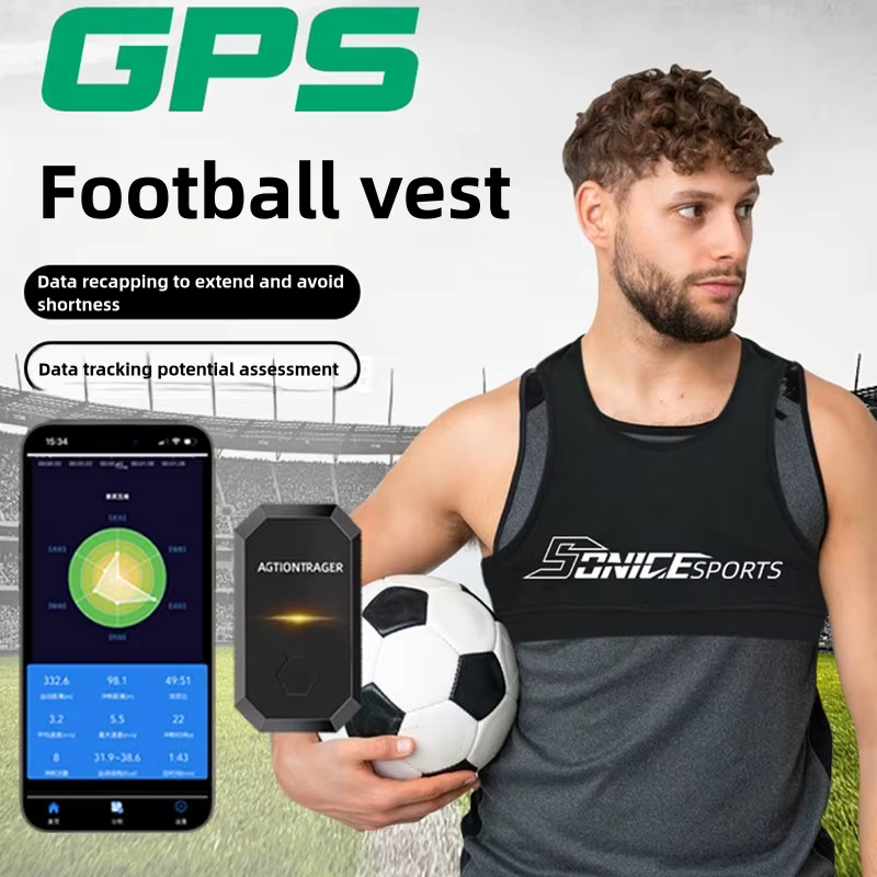 Gilet d'entraînement de football GPS, surveillance des données de mouvement, suivi des performances,