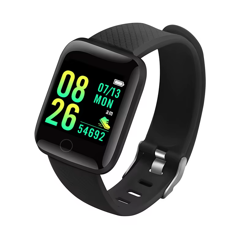 Montre intelligente Sport bracelet Fitness surveillance piste fréquence cardiaque appel et Message r
