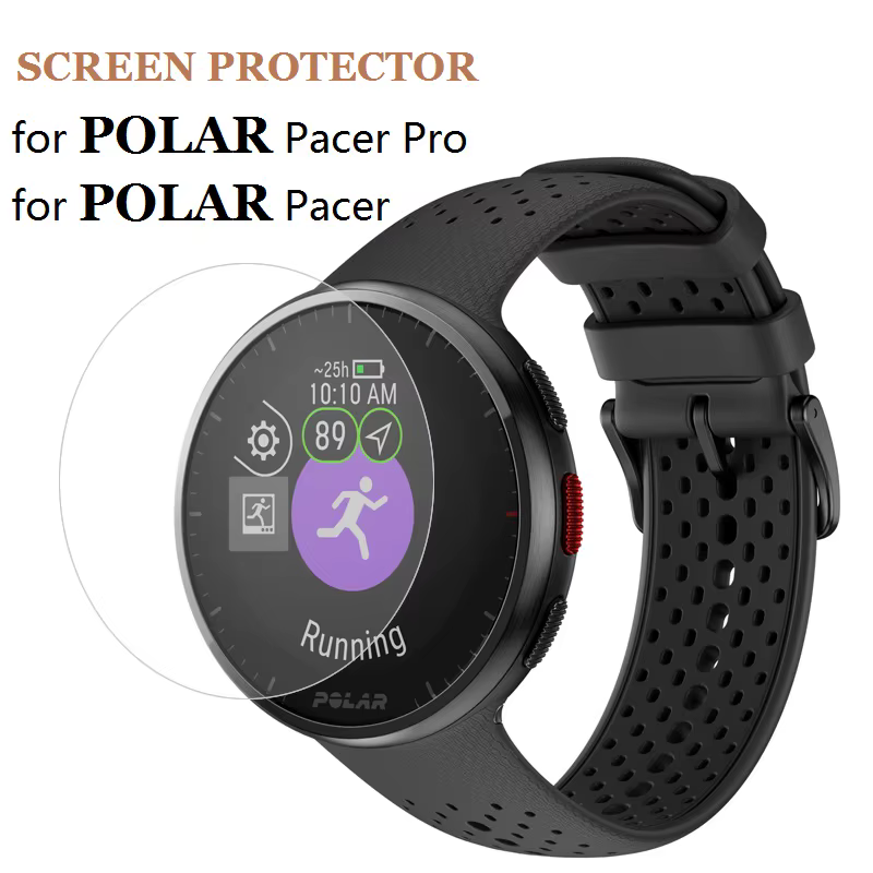 Protecteur d'écran pour montre intelligente Polar Pacer Pro HD, 5 pièces, Film de protection anti-ra