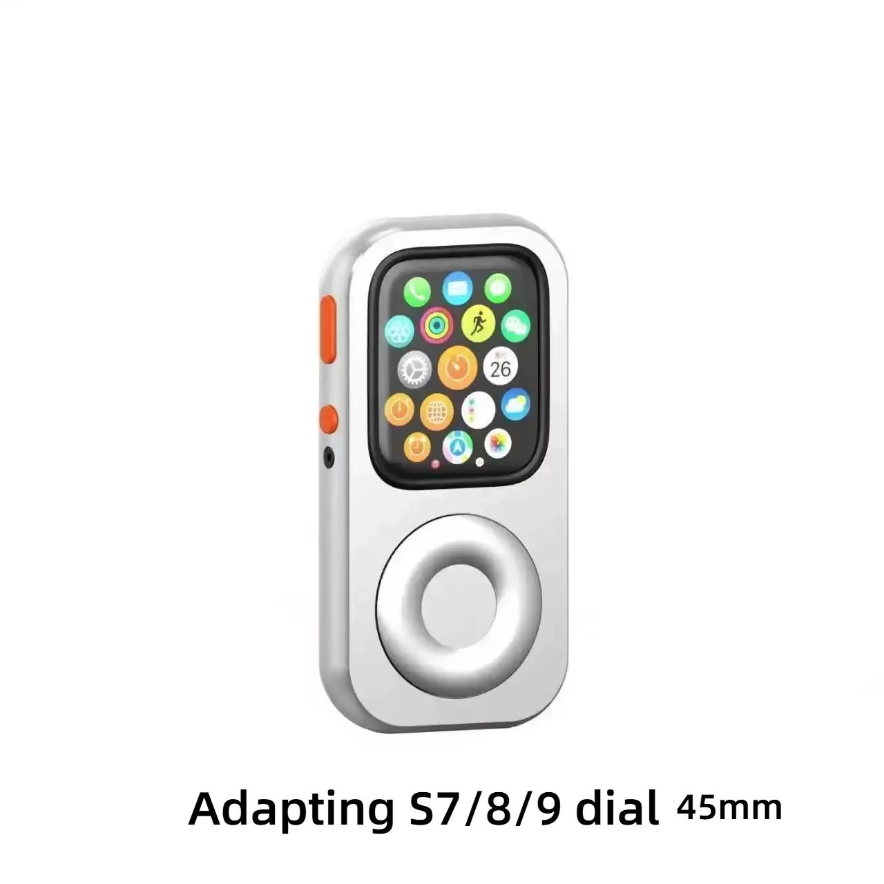 Étui de protection RePod 44 mm en aluminium CNC pour Apple Watch Series 10/9/8/7/6, style rétro, com