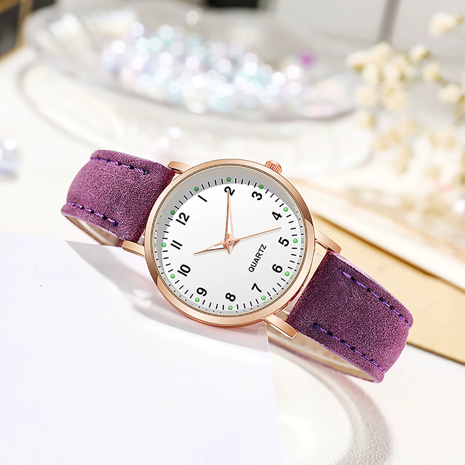 Montres de luxe pour femmes, cloutées de diamants, montre à Quartz lumineuse de nuit, cadeaux d'anni