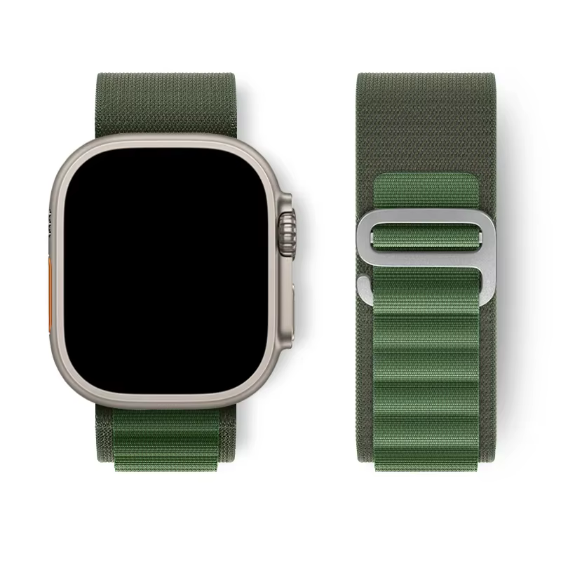 Boucle alpine pour bracelet de montre apple ultra2 49mm 40-44mm 45mm 41mm 38mm bracelet de sport à c
