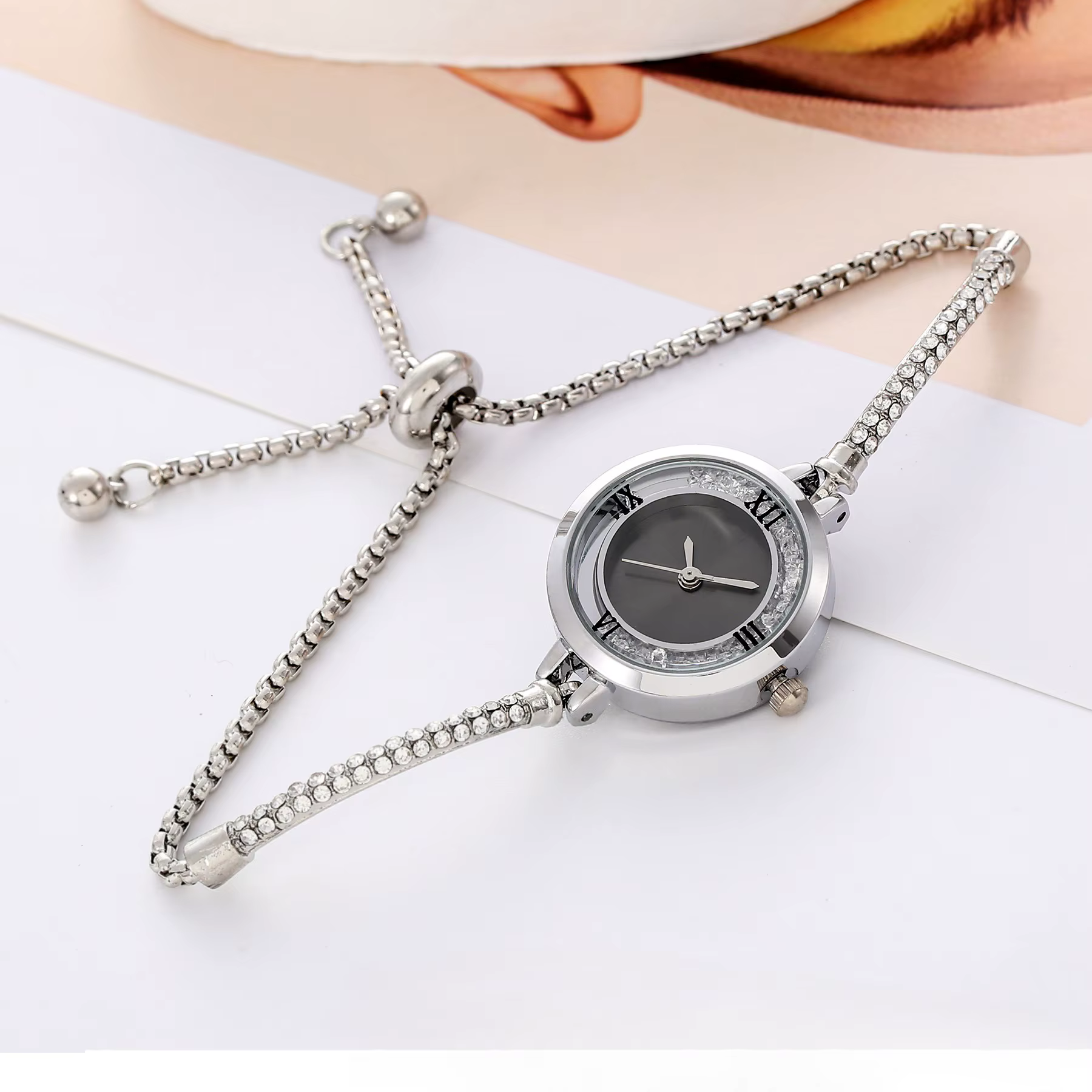 Mode luxe Montre pour Femme or Bracelet fin dames Montre pour Bracelet Montre Femme Femme Femme Mont