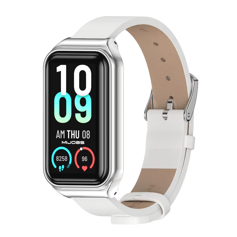 Bracelet pour Amazfit Band 7 Bracelet en cuir pour Amazfit Band 7 Version mondiale Bracelet
