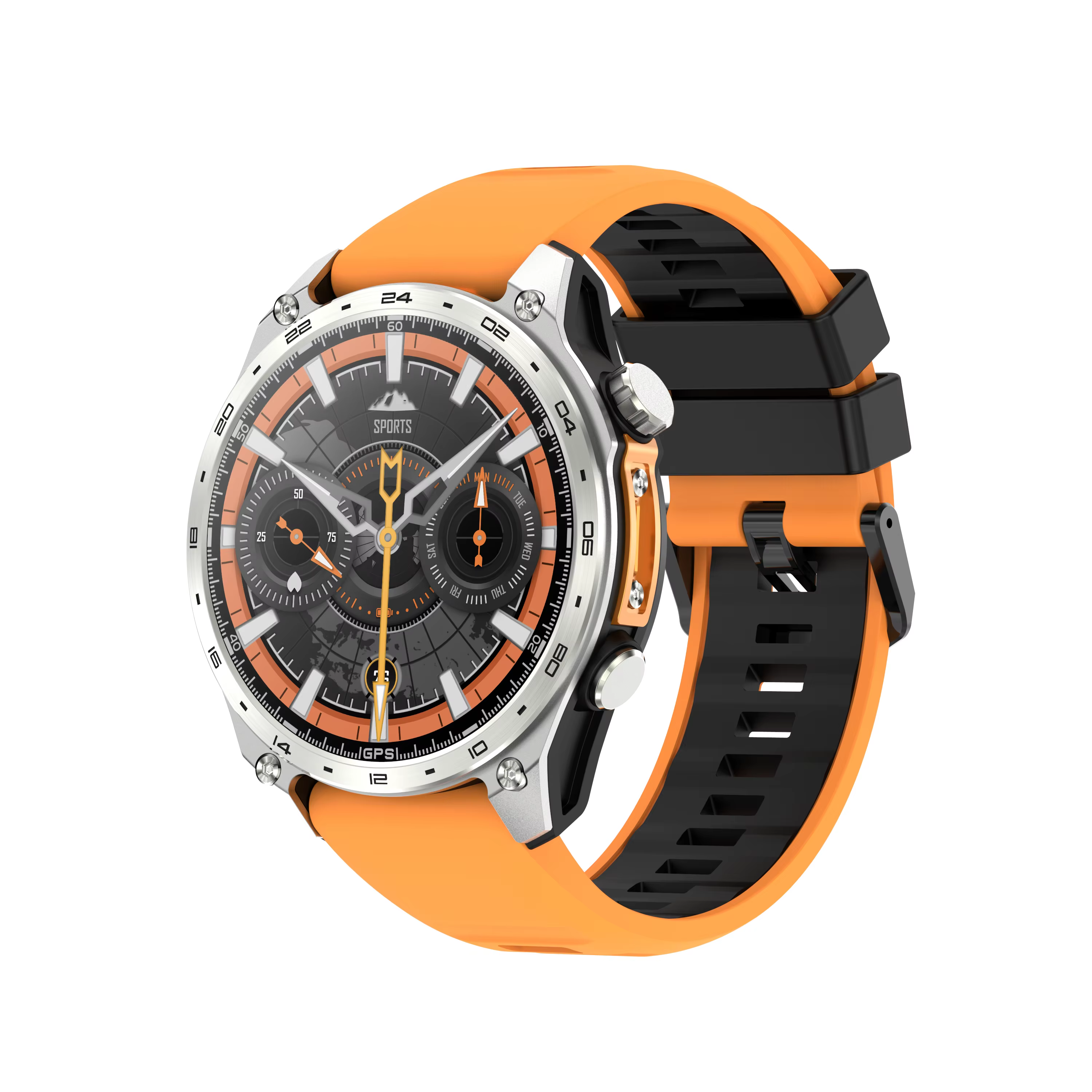 Montre connectée GPS 2026 pour activités de plein air HD300Pro, montre de sport avec carte hors lign