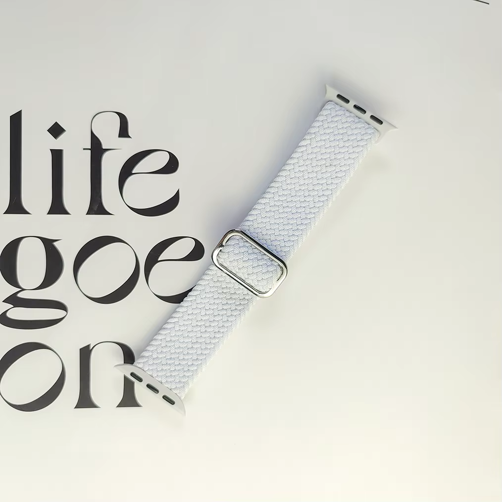 Bracelets iWatch extensibles tressés compatibles avec Apple Watch cadran 38mm 40mm 41mm 42mm 44mm 45