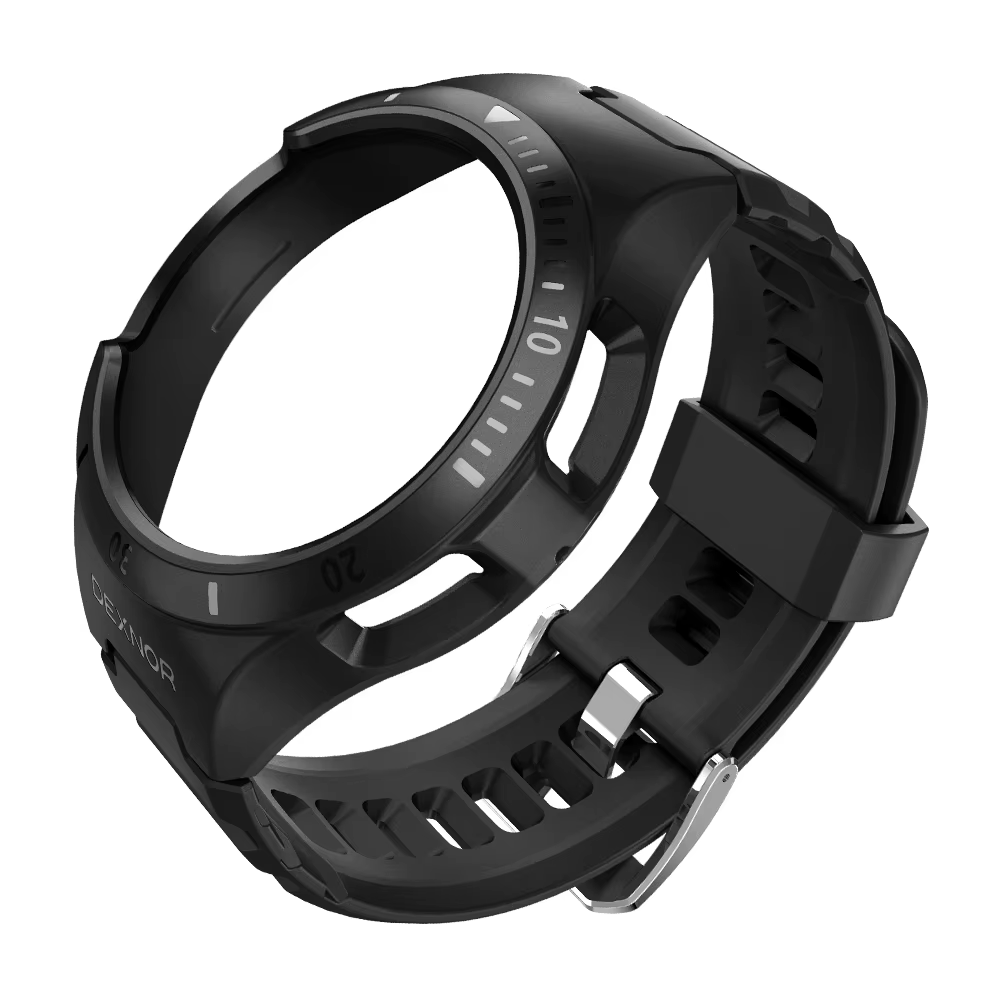 Bracelet de sport pour Samsung Galaxy Watch 6 Classic avec étui, 47mm, réglable, robuste, antichoc, 