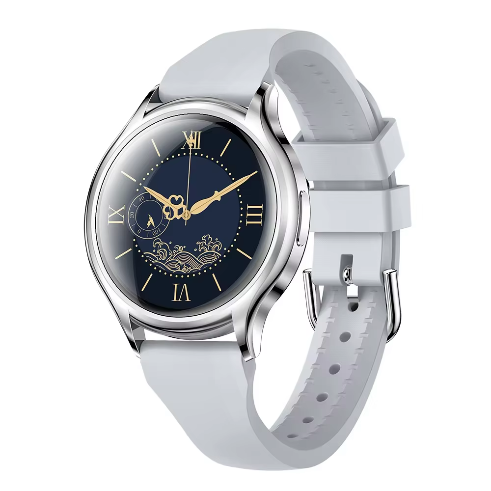 Montre connectée pour femmes, surveillance de la santé du sommeil, suivi sportif, appels Bluetooth, 
