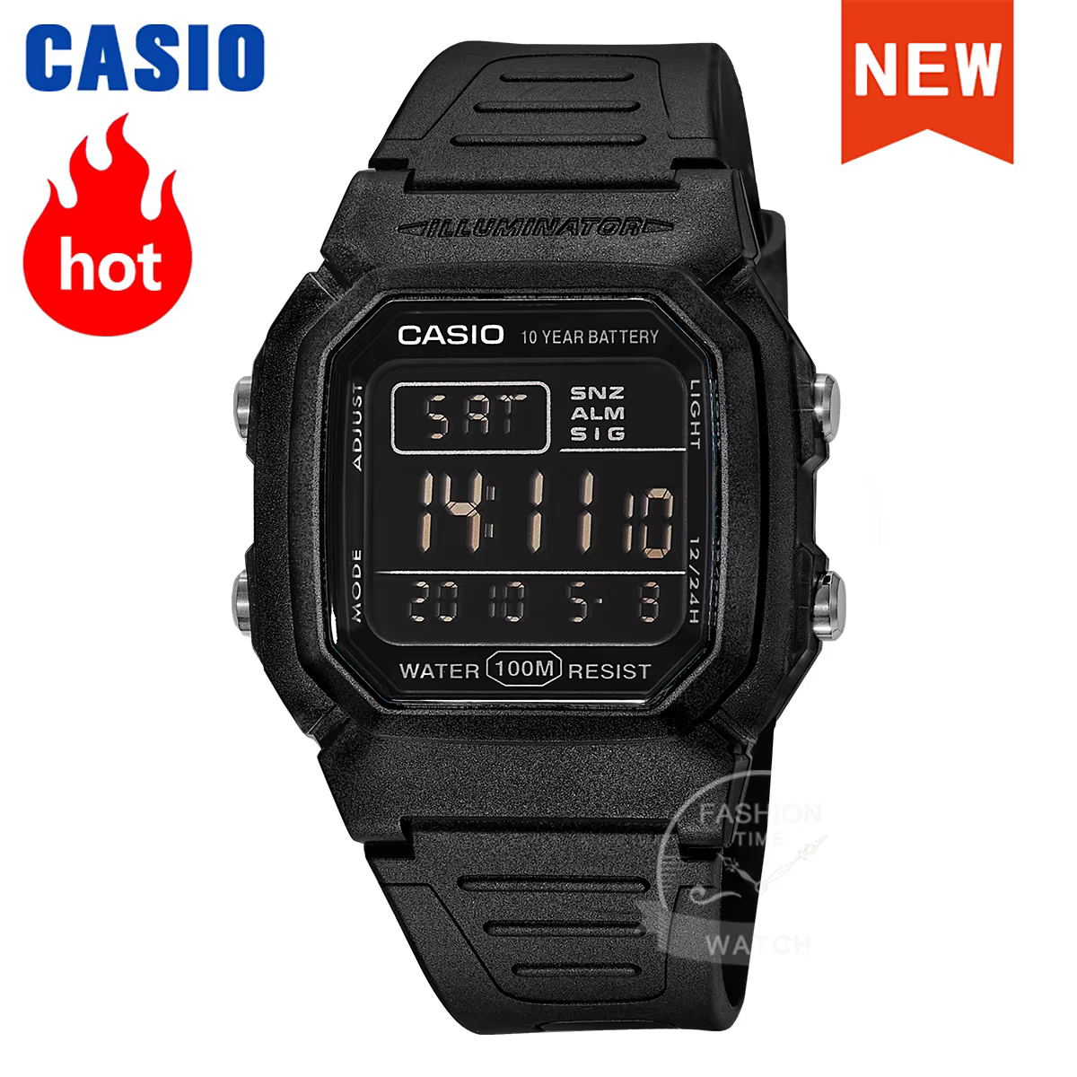 MOL G montre choc hommes top luxe ensemble militaire 10 ans Autonomie de la batterie numérique montr