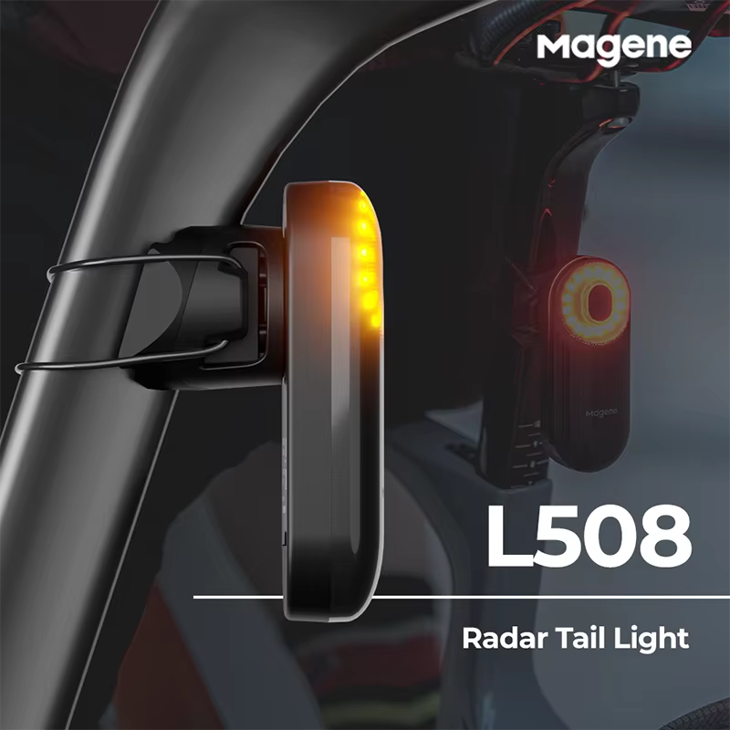 Magene vélo Radar feu arrière phare vélo éclairage arrière intelligent selle tige de selle Ebike LED