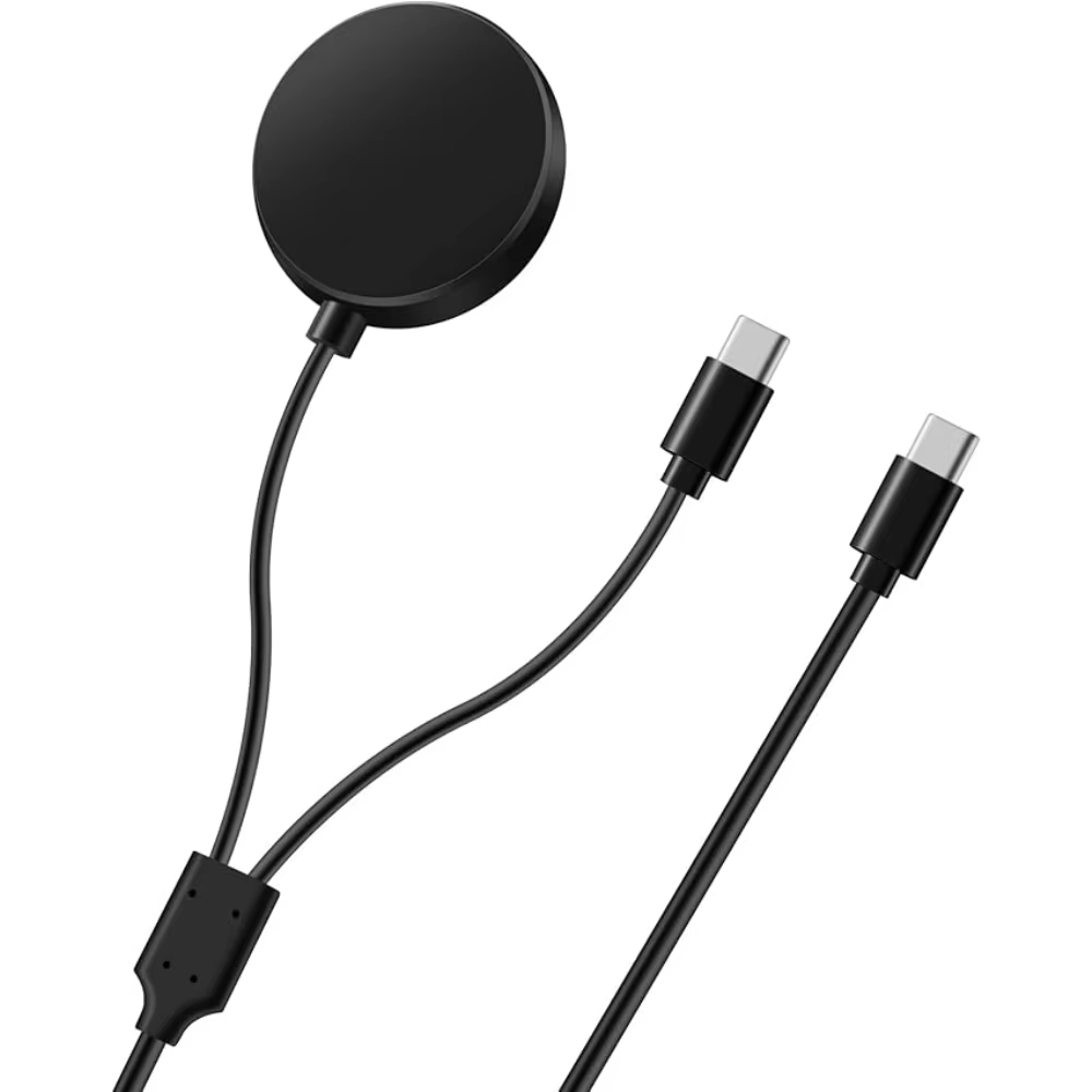 Chargeur 2 en 1 pour Samsung Galaxy Watch 7/6/5/5 Pro USB-C, montre intelligente et chargeur de smar