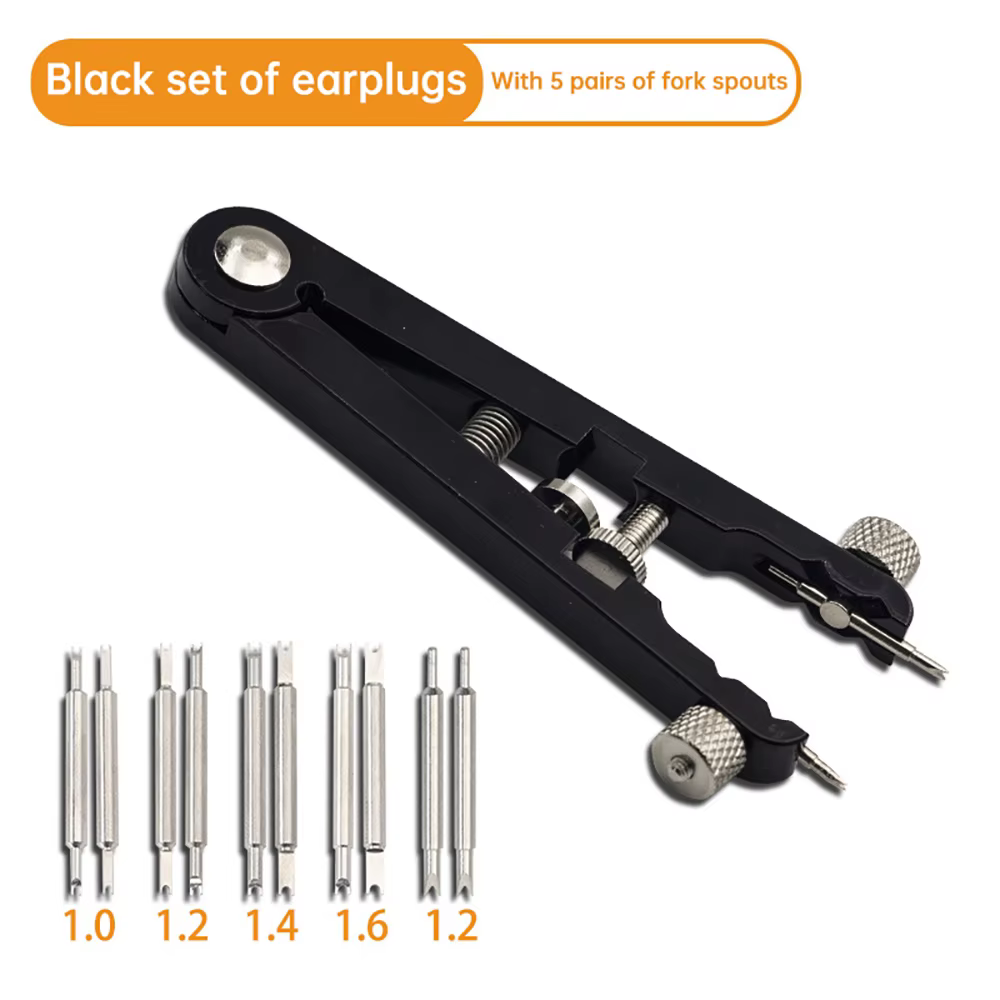 Kit d'outils de réparation de montres : Pince à barrettes et pince à ressort pour bracelets de montr