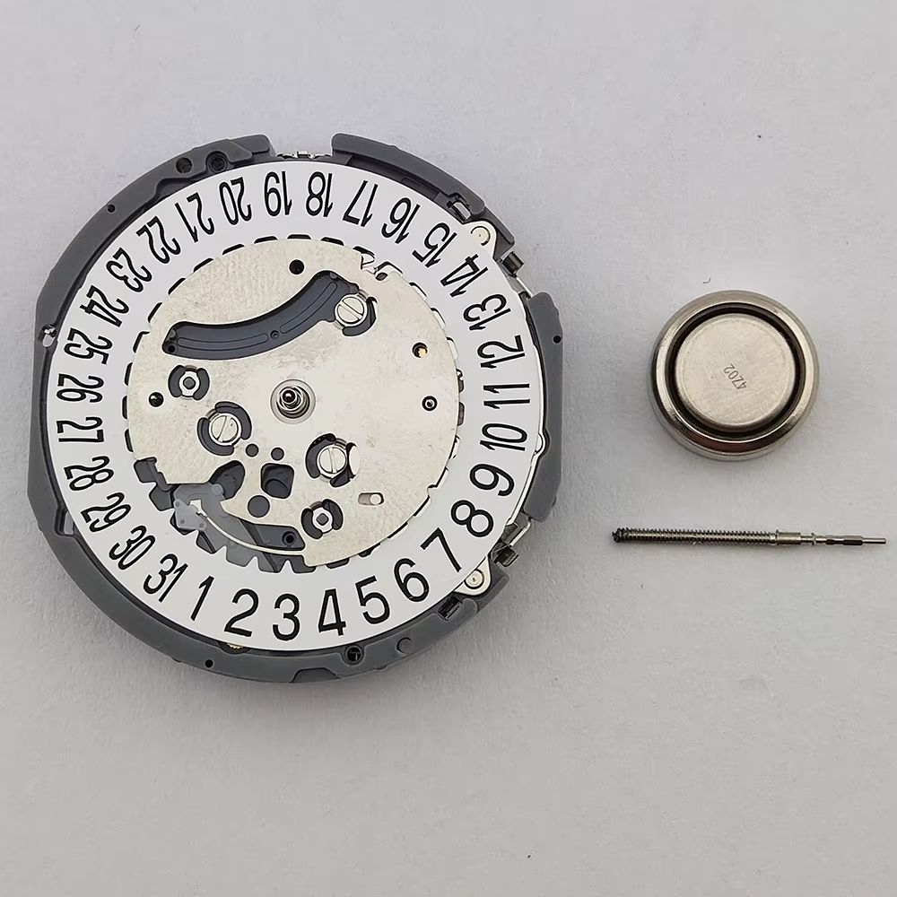 WatchVK64 mouvement VK64A avec batterie mouvement à Quartz nouveau japon 5 aiguilles Date à 6:00 3/9