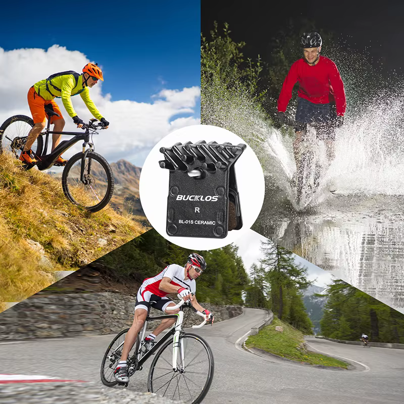 BUCKKubBicycle-Plaquettes de frein en céramique durable pour vélo de route et VTT, plaquettes de fre