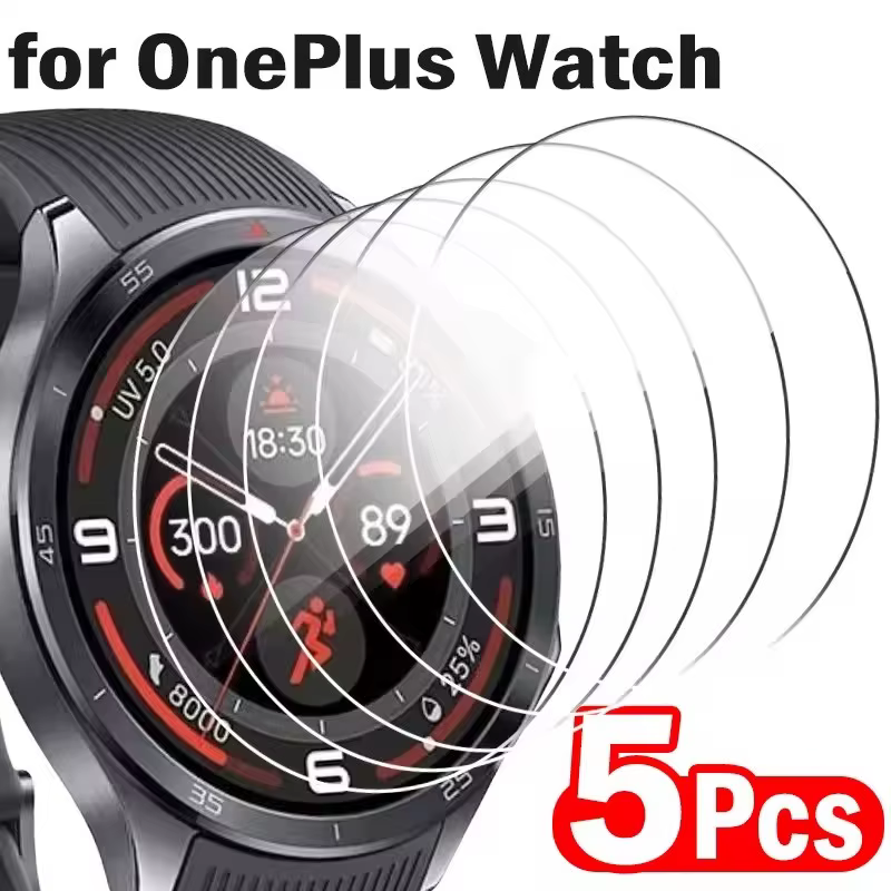 Protecteur d'écran pour OnePlus Watch 3, 1 à 5 pièces, Film de Protection en verre trempé anti-rayur