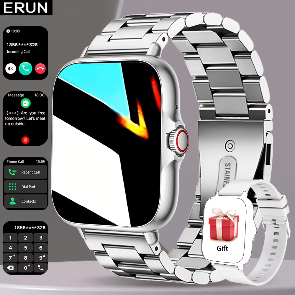 Montre connectée de dernière génération, écran tactile premium de 1,83 pouce, avec rappel d'appels/m
