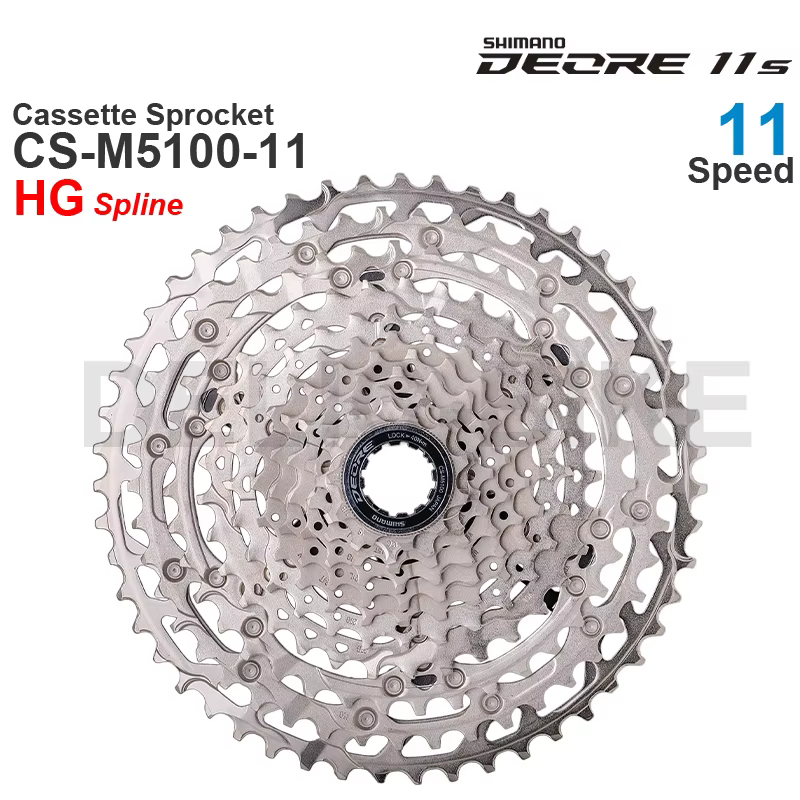 SHIMANO DEORE M5100 11v pignon de Cassette CS-M5100-11 11 vitesses-HYPERGLIDE pour pièces d'origine 