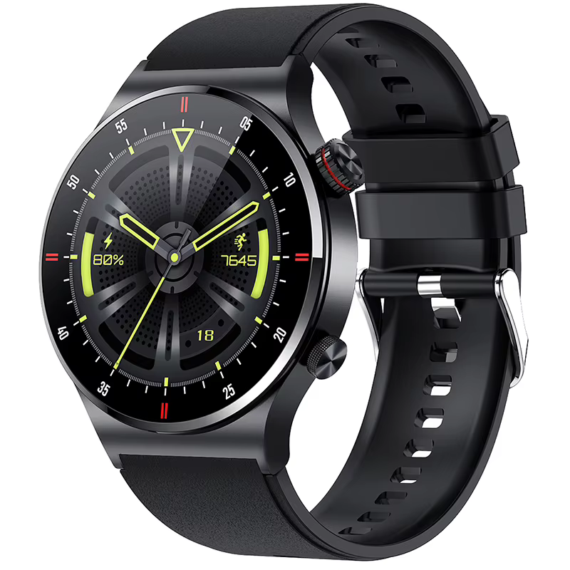 Montre connectée de sport pour hommes, avec appels Bluetooth, écran entièrement tactile, pour fitnes