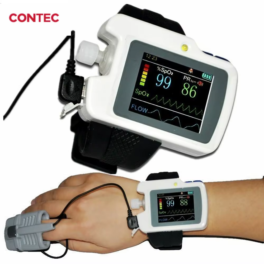 Fissurec RS01-Wrist-watch-Sleep-apnea-screen-meter-Respiration-Sleep-Monitor-PC-SW-CE