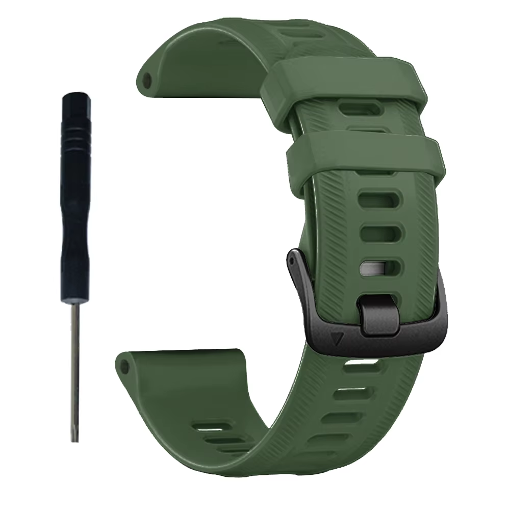 Bracelet de montre en silicone pour Garmin Forerunner, bracelet de montre officiel, bracelet de remp