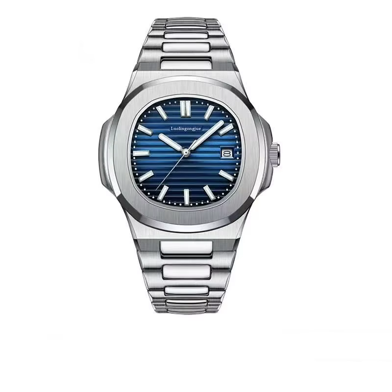 Montre mécanique haut de gamme pour homme de la série Nautilus, de style européen, américain, japona