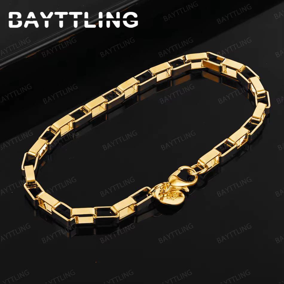 Bracelet rond géométrique délicat en argent Sterling 925, or 18 carats, bijoux pour femmes, accessoi