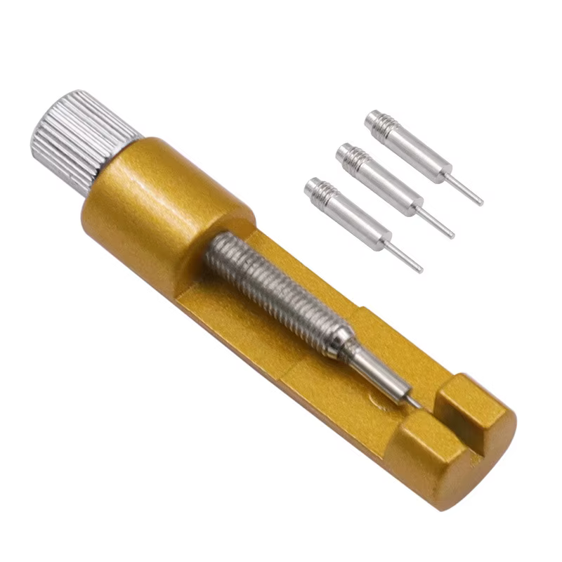 Outil de réparation de montres en métal pour ajuster le bracelet, outil de retrait de goupilles de b