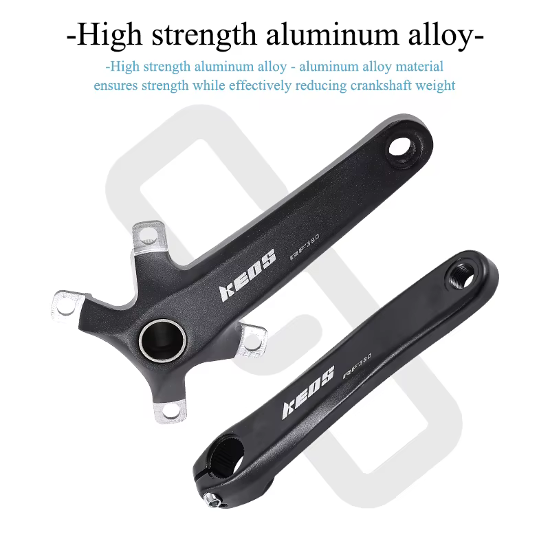 KEOS – pédalier de vélo de route 110BCD, en alliage d'aluminium, Double plateau 50/34TC, roue à chaî