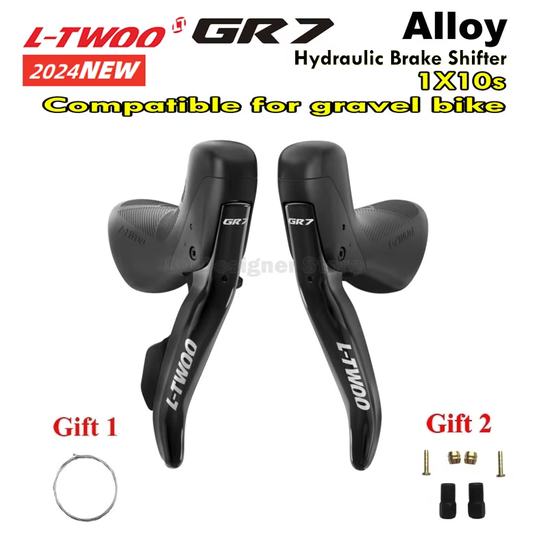 LTWOO-Leviers de frein à disque hydraulique GRT/RX/R9/GR9/R7 pour vélo de route, 1x12/1x1/10S, en al