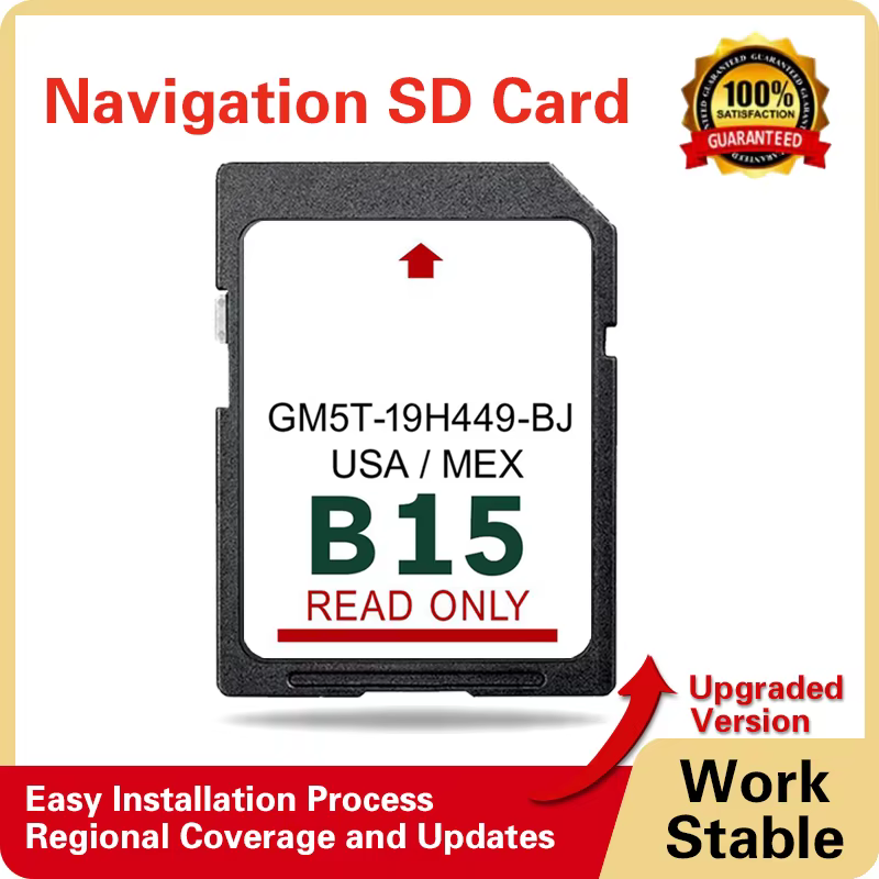 Carte Sd 32 go pour Ford Focus Transit, carte de Navigation Version 15, carte GPS de données USA MEX