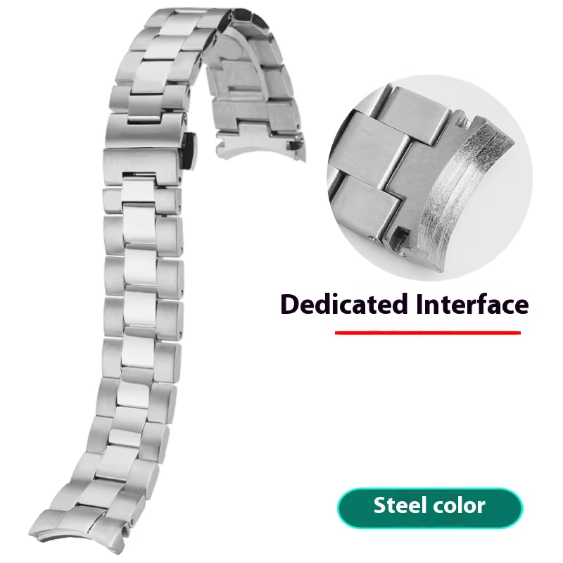 Pour TISSOT 1853 Gentleman série T127.407 T127.410 Bracelet de montre en acier inoxydable T127 Brace