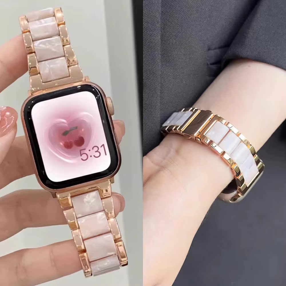 Bracelet de sport en résine intermétallique pour Apple Watch Band Ultra 3 49mm Bracelet iWatch Serie
