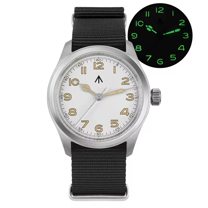Militado ML08 montres de luxe homme VH31 montres à Quartz saphir cristal lumineux champ montre Anti-