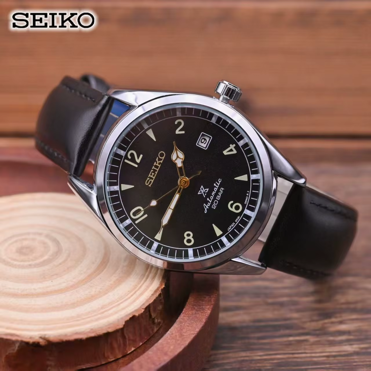 Nouvelle montre mécanique Seiko, élégante et décontractée pour hommes et femmes, montre de couple, b