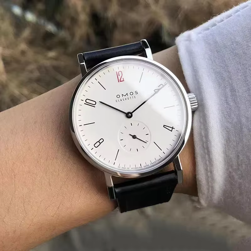 Montre mécanique automatique pour hommes de 38 mm adaptée au mouvement à remontage automatique Seagu