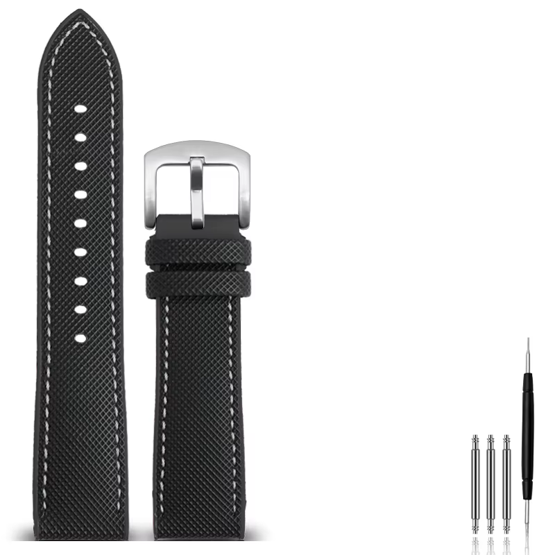 20mm 21mm 22mm 23mm 24mm pour TAG HEUER formule 1 bracelet en caoutchouc Nylon bracelet F1 style tau