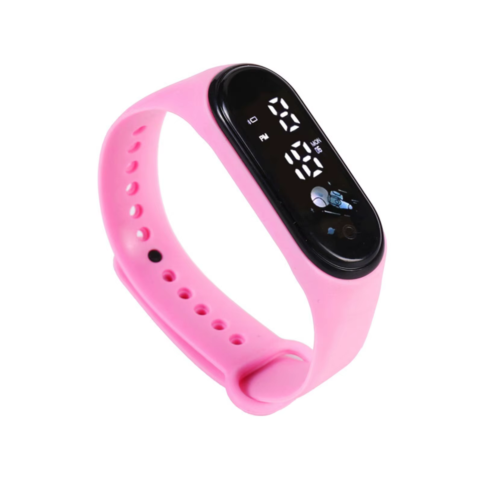 Montre intelligente étanche en silicone pour enfants, montres de sport pour enfants, montres numériq
