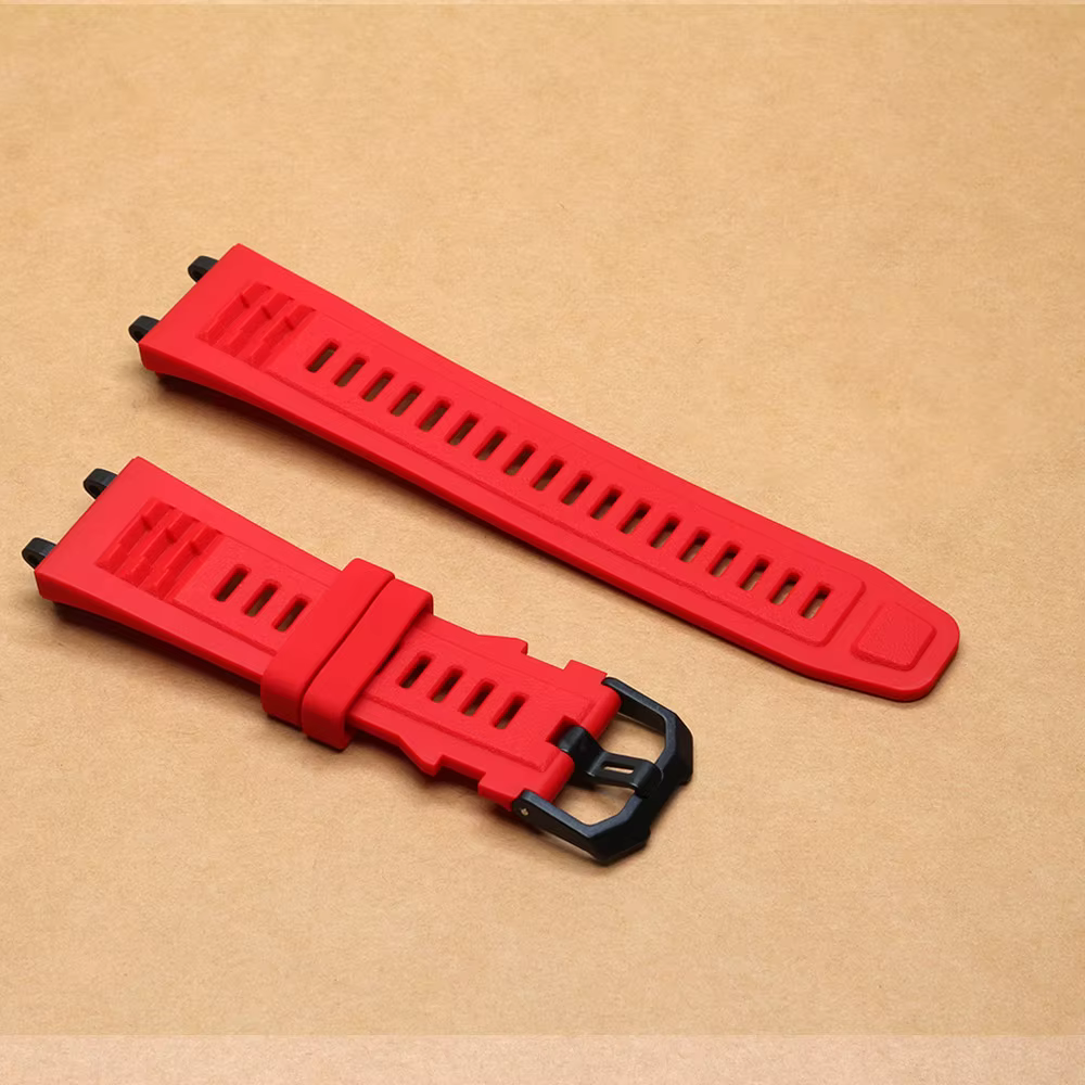 Bracelet de montre en silicone pour Amazfit T-Rex 2, bracelet de montre noir, accessoires de remplac