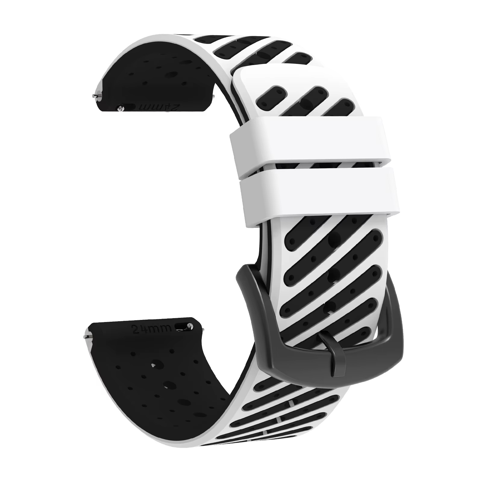24mm Bracelet de montre en Silicone pour COROS APEX 4 46mm Bracelet de remplacement pour COROS NOMAD