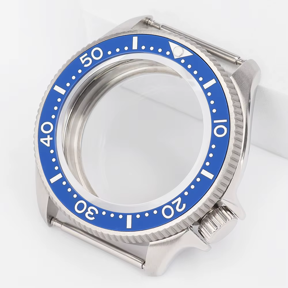 Boîtier de montre en acier SKX013 38 mm pour mouvements NH34 NH35 NH36 NH38, cadran 28,5 mm, verre s