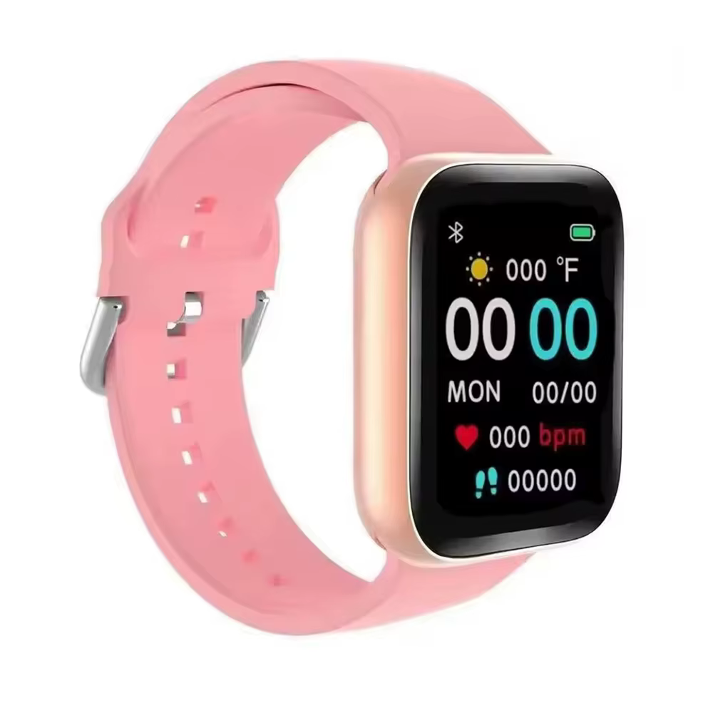 Montre connectée de sport pour hommes et femmes, téléphone Android IOS, écran 1.73 pouces, Bluetooth