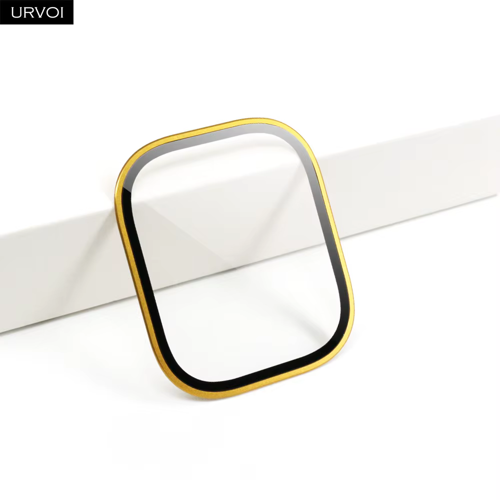 URVOI protecteur d'écran en verre trempé pour Apple Watch Ultra 3 49mm dur incurvé clair 3D pour iWa
