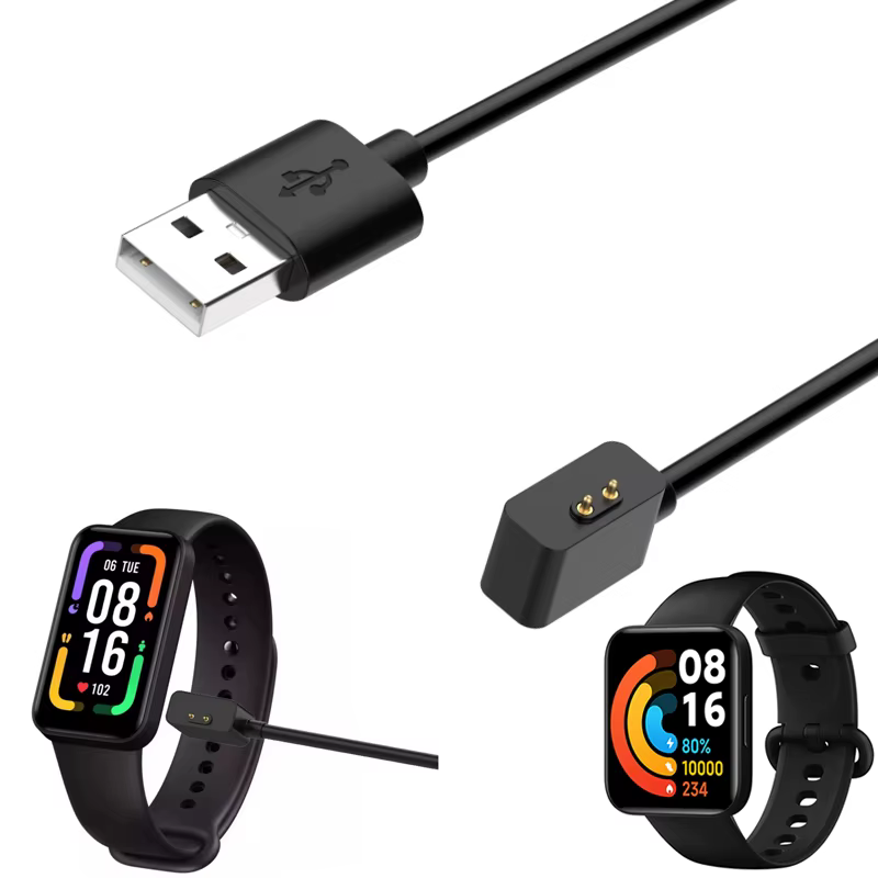 Adaptateur de chargeur USB Smartwatch S6, câble de charge Smartband, Xiaomi Redmi Watch 2, Mi Watch 