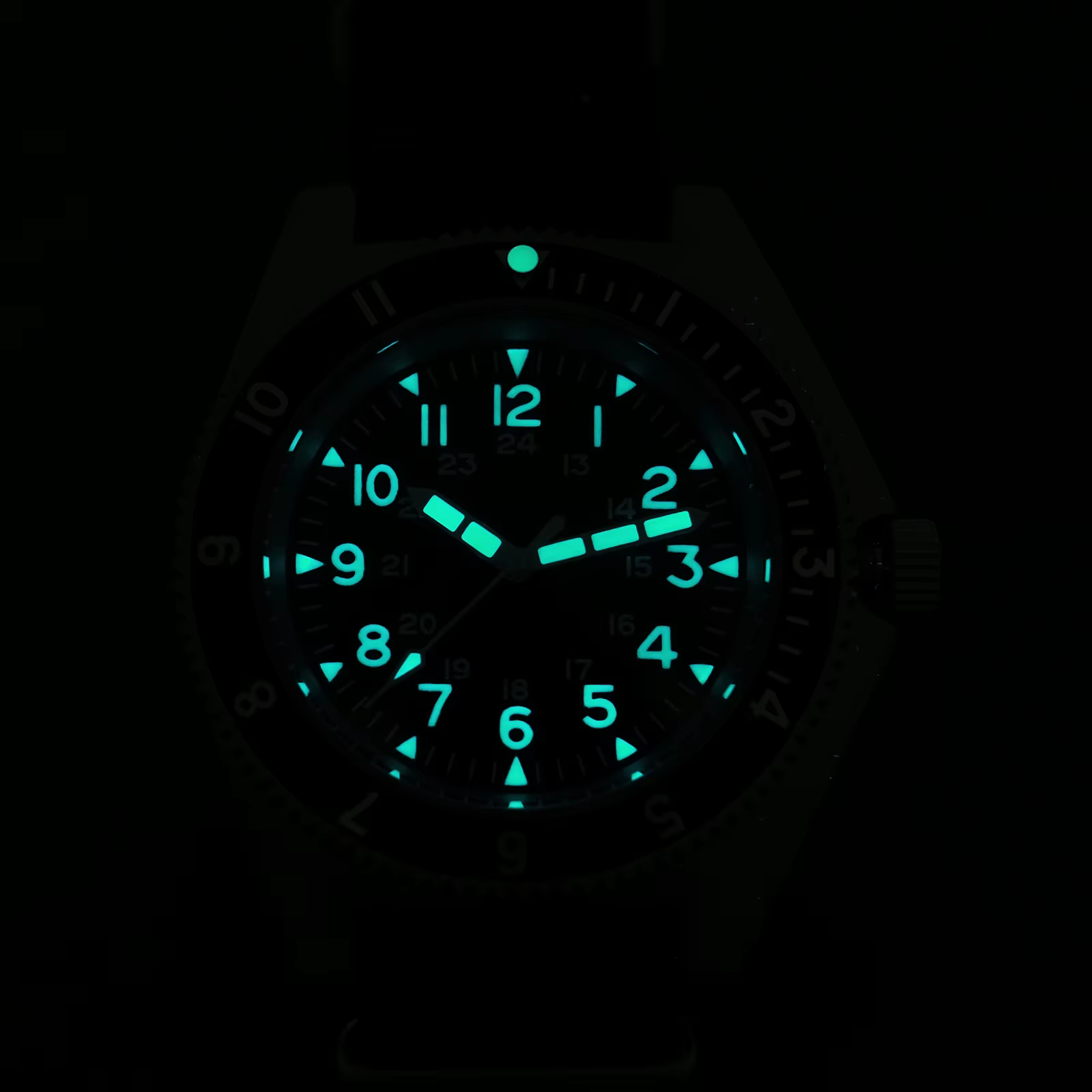 Watchdives WD1972 montre à Quartz VH31 balayage secondes mouvement saphir cristal BGW9 lumineux 20Ba