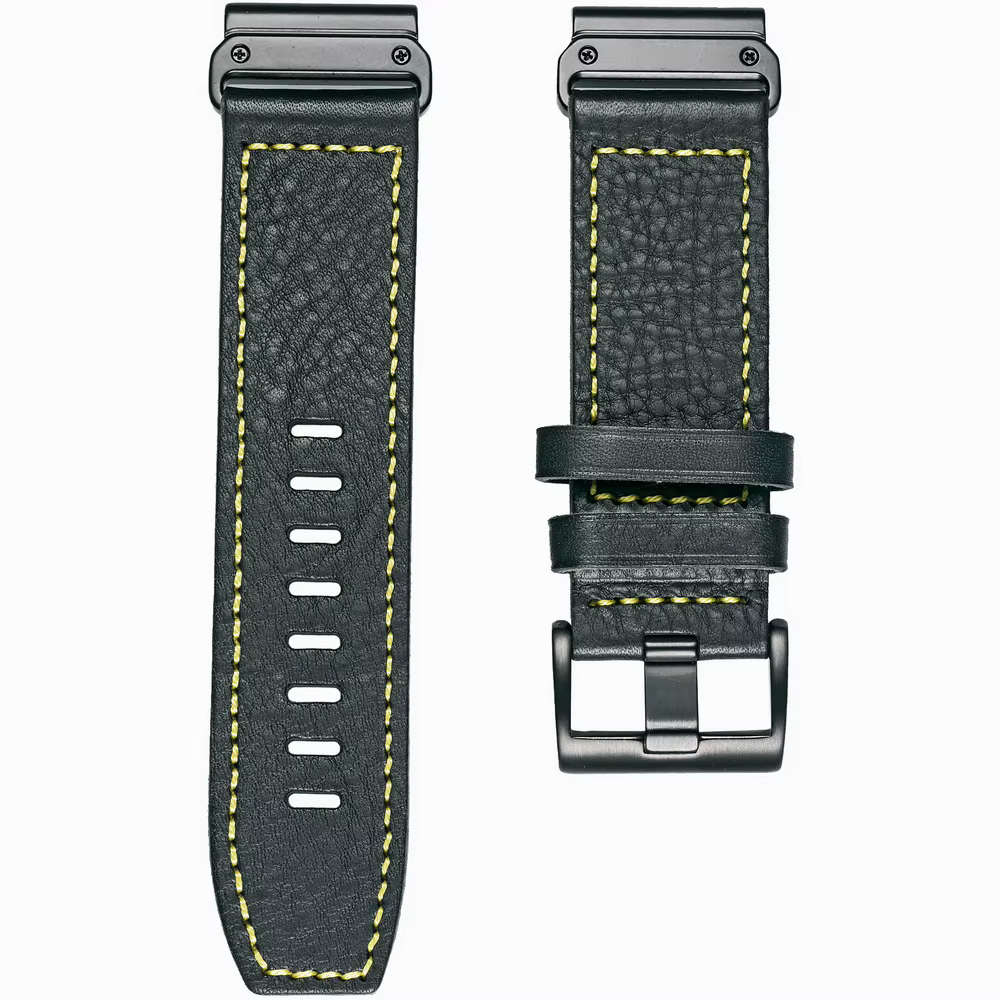 Leathe – bracelet de montre pour Garmin Quickfit, 20, 22, 26mm, Compatible avec Fenix/Tactix/Forerun
