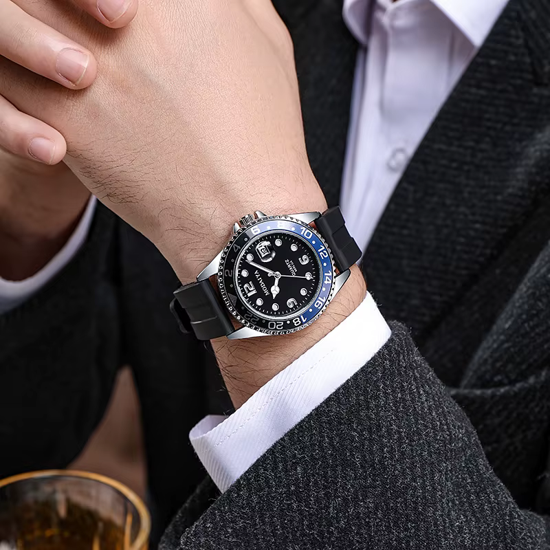 Montres pour hommes de mode Date haut de gamme luxe Sport décontracté horloge classique affaires Qua