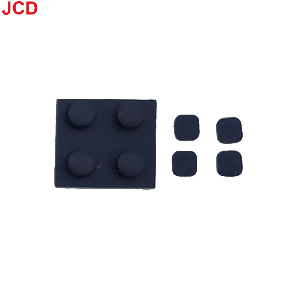 JCD pour la nouvelle Console 3DS XL vis avant arrière pieds en caoutchouc couvercle supérieur vis d'
