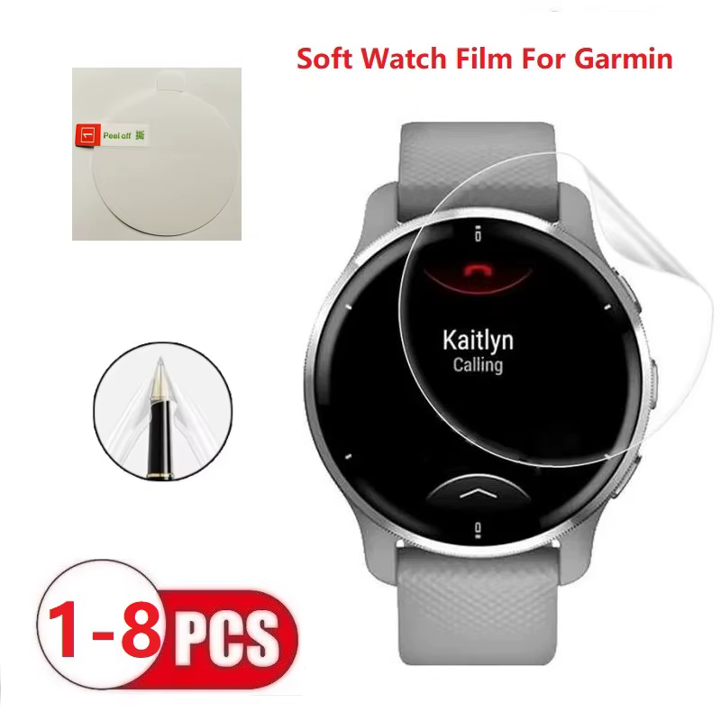 Film de protection d'écran de montre pour Garmin Vivoactive 4 4s 3 5 Venu 2 2s Plus 3 3s, Film de pr