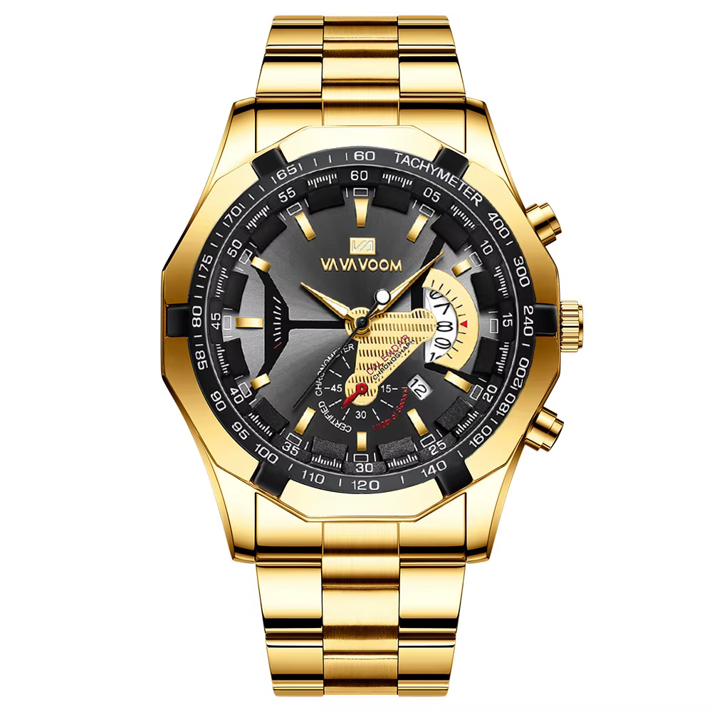 2023 Top marque montre de luxe mode vente or sport décontracté Quartz voyage montre-bracelet étanche